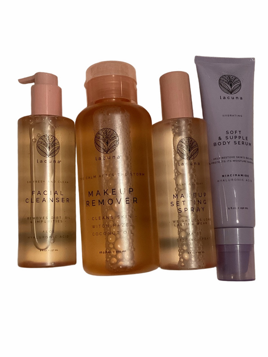 Lacuna Other - Low start Lacuna Pink Facial Cleanser & Makeup Remover Duo - Pink